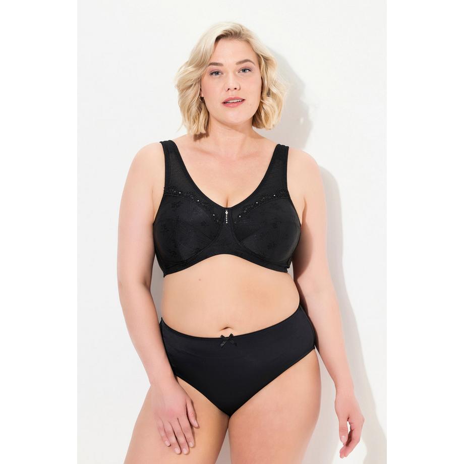 Ulla Popken Kelly Reggiseno sostenitivo senza ferretto pizzo  