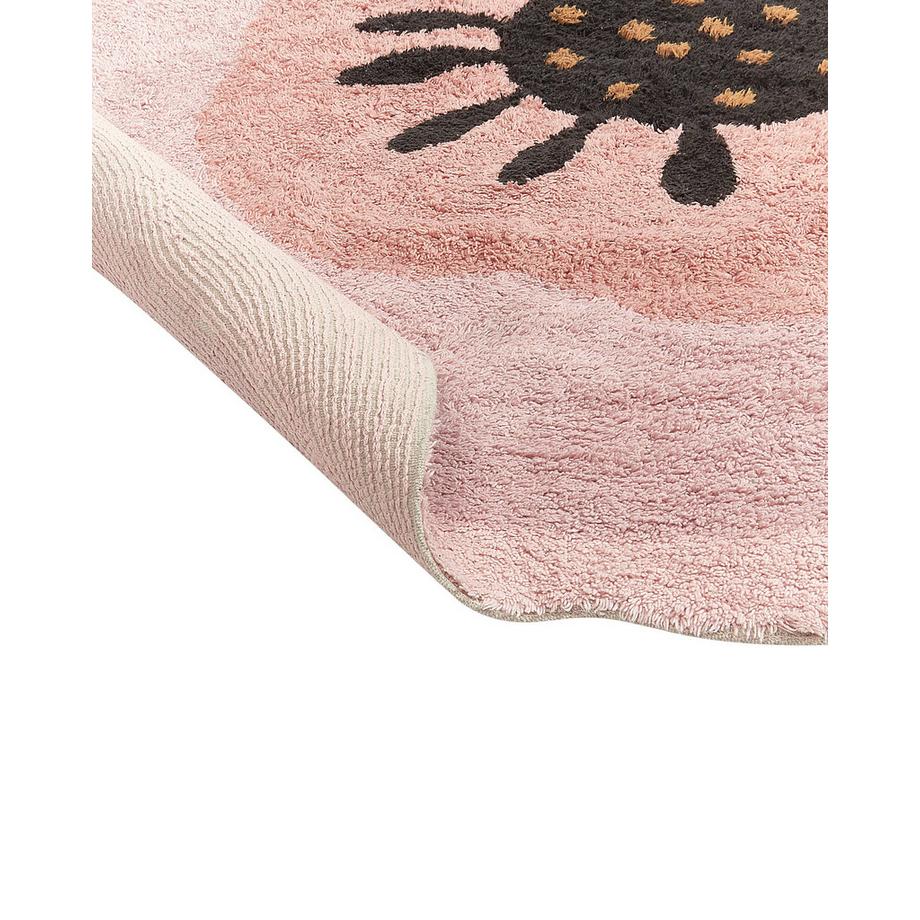 Beliani Kinderteppich aus Baumwolle Boho KHARAT  