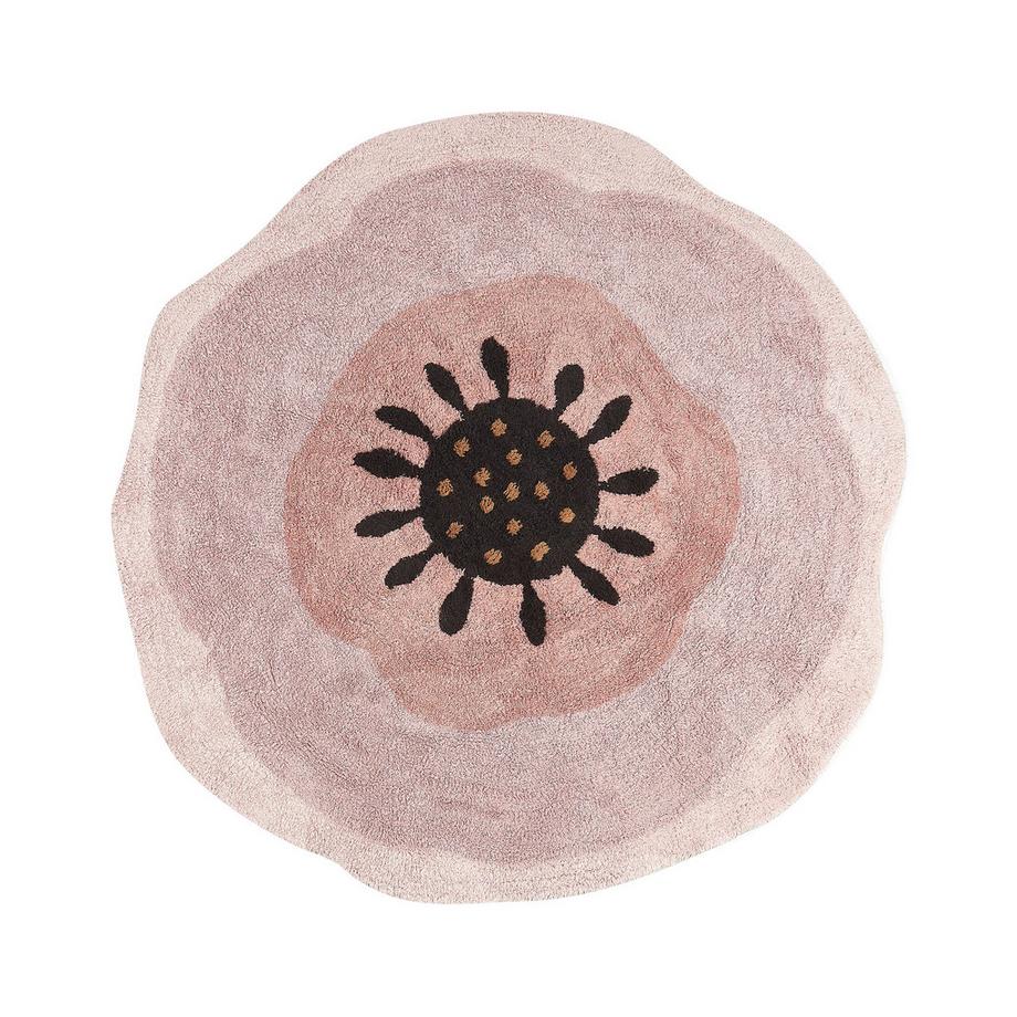 Beliani Kinderteppich aus Baumwolle Boho KHARAT  