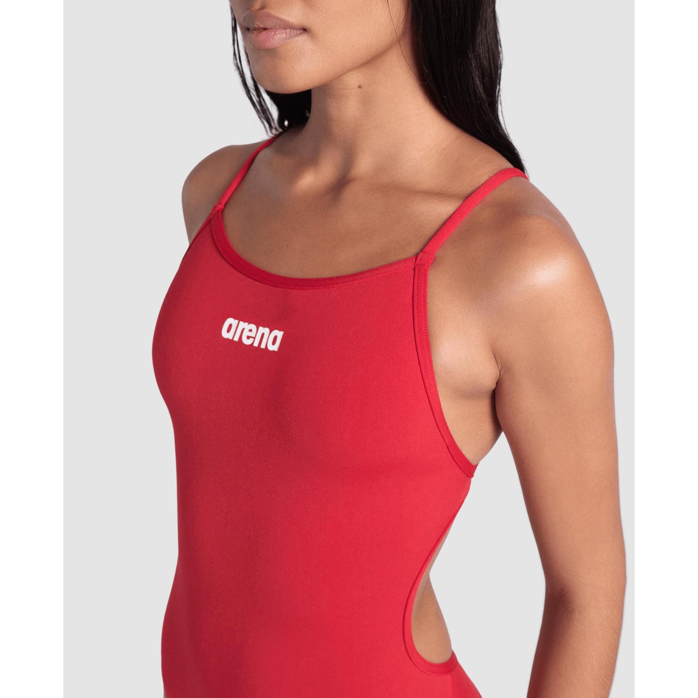 arena Lace Back Einteiler Badeanzug  