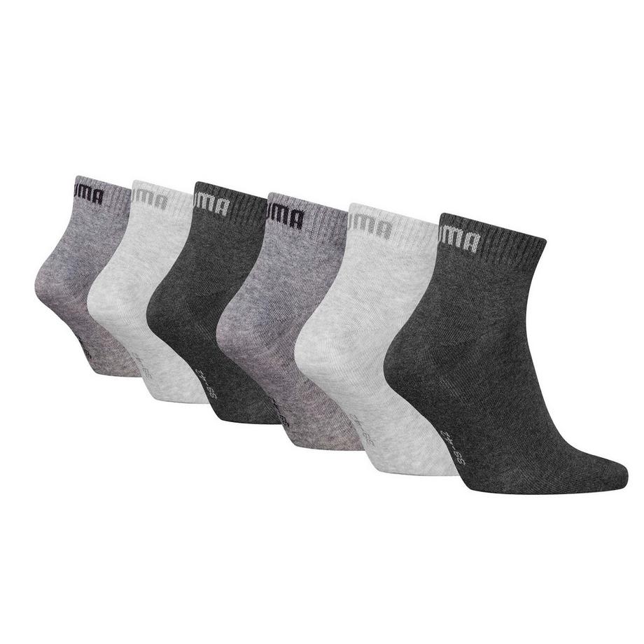 PUMA Stretch Quarter Plain Socken 6er Pack  