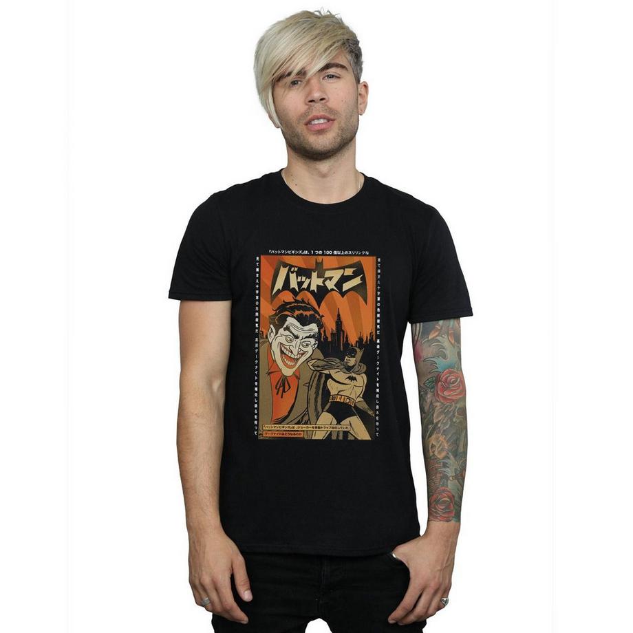 DC COMICS Batman Joker Japanisches Poster T-Shirt  