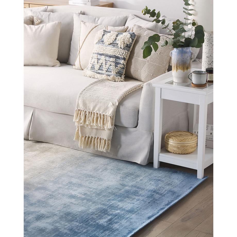 Beliani Tapis en Soie artificielle  ERCIS  