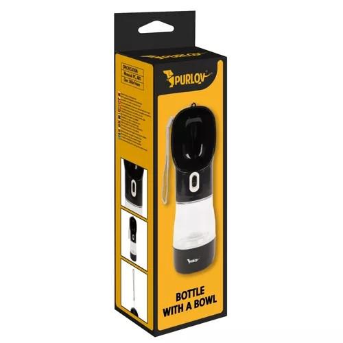 Purlov  Bouteille/bouteille avec bol pour chien Purlov 21033 
