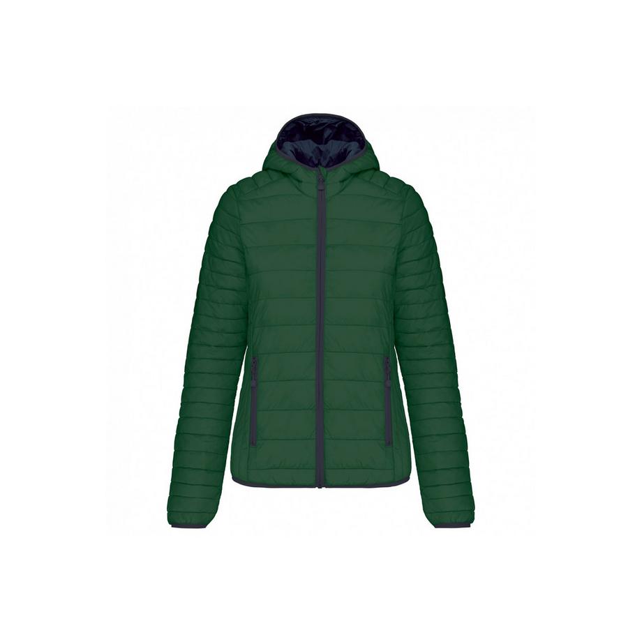 piumino con cappuccio da