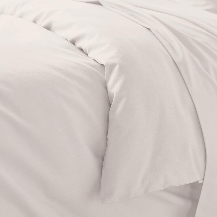 La Redoute Intérieurs Housse de couette unie en coton biologique Scenario  