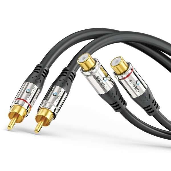 sonero  sonero S-AC710-150 Audio-Kabel 15 m RCA Schwarz 
