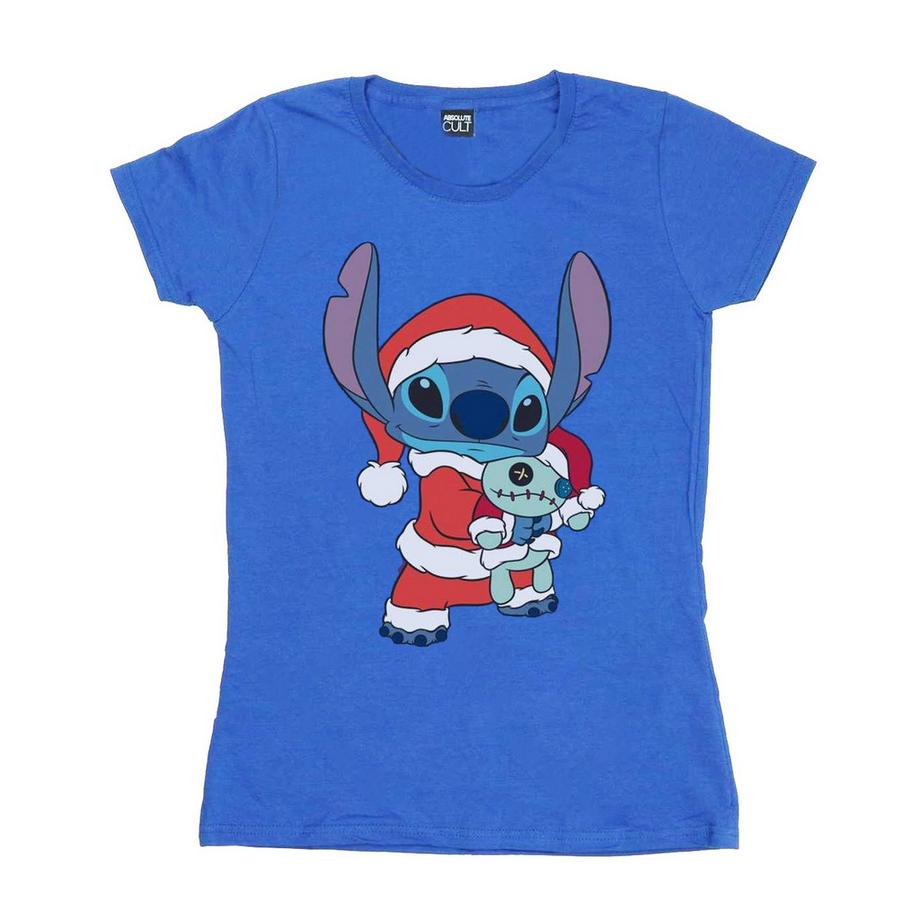 Disney Stitch T-Shirt Noël Père Noël  