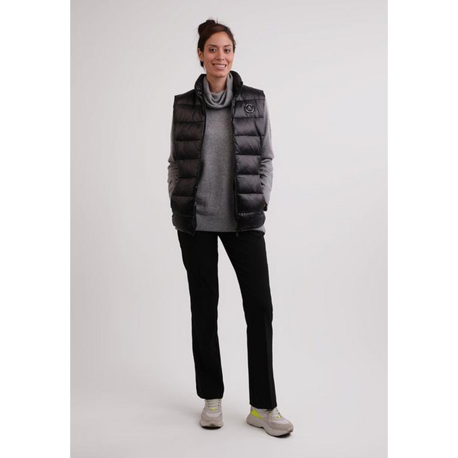 CASH-MERE.CH Gilet in Piumino Fodera Cashmere Effetto Lucido  