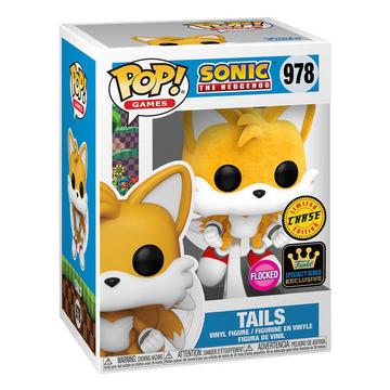 Funko Pop! Vinyl: Sonic the Hedgehog - Tails (Flocked) (Chase) #978