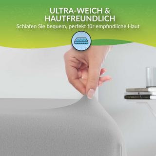 etérea Himmlische Qualität Comfort Jersey Spannbettlaken  