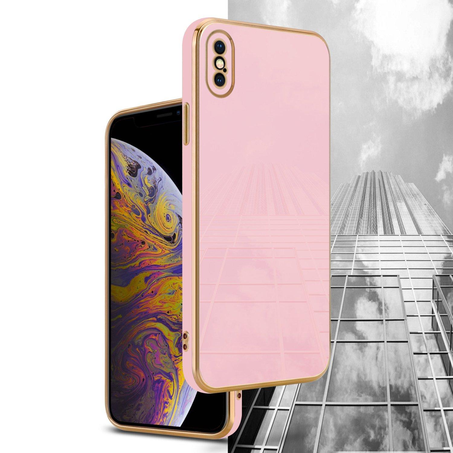 Cadorabo  Housse compatible avec Apple iPhone XS MAX - Coque de protection en silicone TPU flexible et avec protection pour appareil photo 