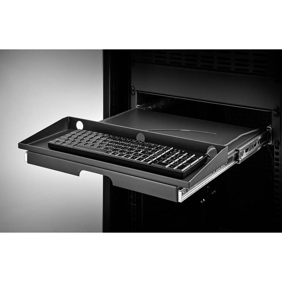 Renkforce  48.26 cm (19″) Tastaturschublade & Dokumentenablage 2 HE 