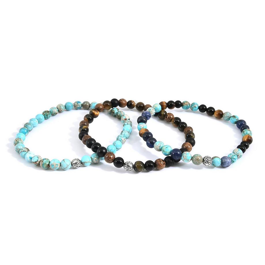 Davin armbänder kombiniert als Bundle mit Steinen