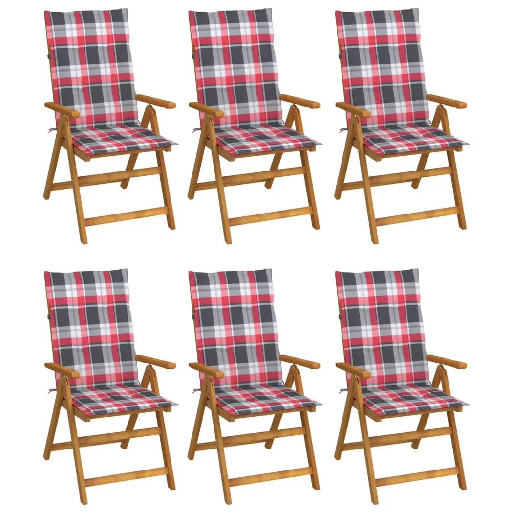 VidaXL - Chaise de jardin bois, One Size, Marron