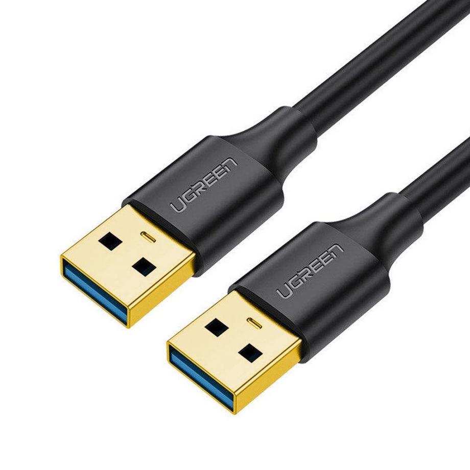 Ugreen USB-A (männlich) auf USB-A (männlich) 3.2 Gen 1, 1 m – Schwarz