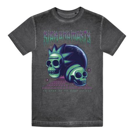 Rick And Morty  TShirt Gewaschen 