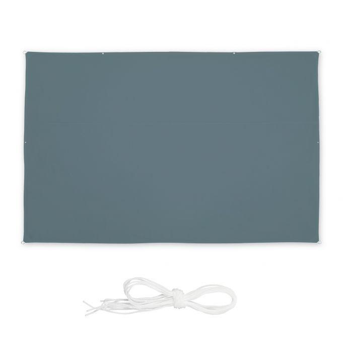 B2X Voile d'ombrage rectangulaire gris  