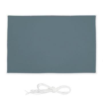 Voile d'ombrage rectangulaire gris