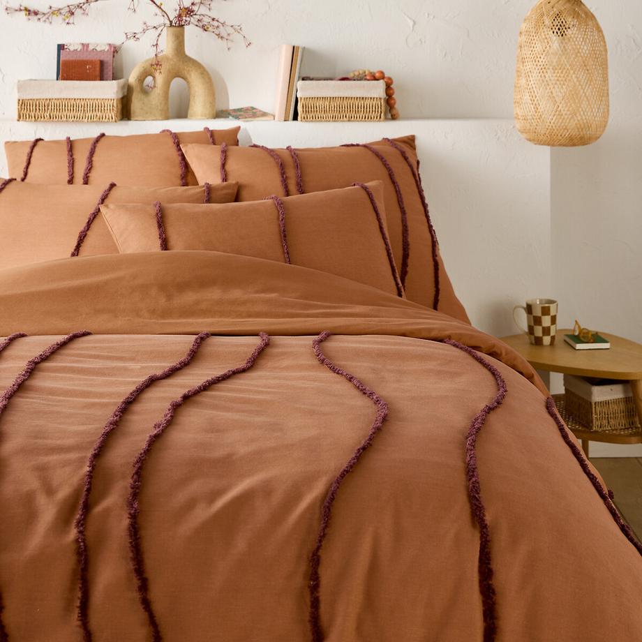 La Redoute Intérieurs Mansur Housse de Couette Coton Tufté  