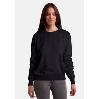 CASH-MERE.CH  Pullover ras du cou en laine et cachemire , style oversize 