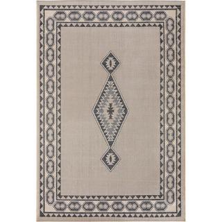 Benuta Tapis d'extérieur & intérieur River Beige/Bleu  