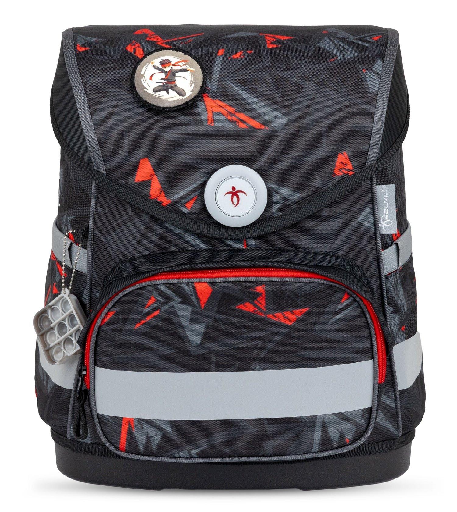 Belmil  COMPACT Schulrucksack-Set Ninja 