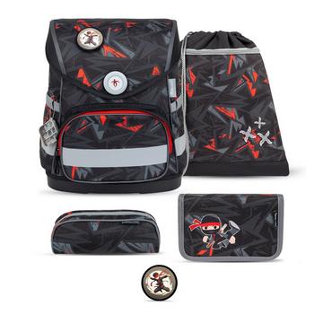 COMPACT Schulrucksack-Set Ninja