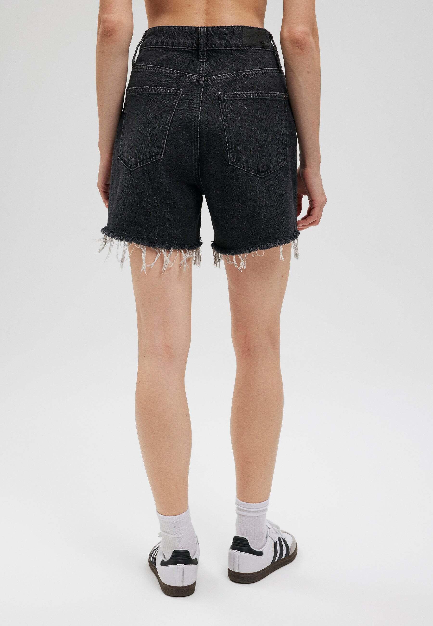 Mavi Millie Smoke 90S Relaxed Fit Shorts  