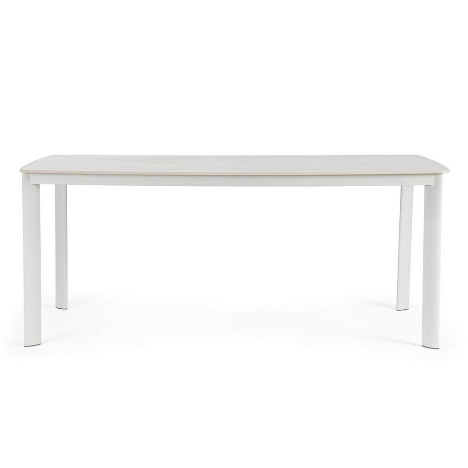 mutoni Table Alcora 180x90 blanc  