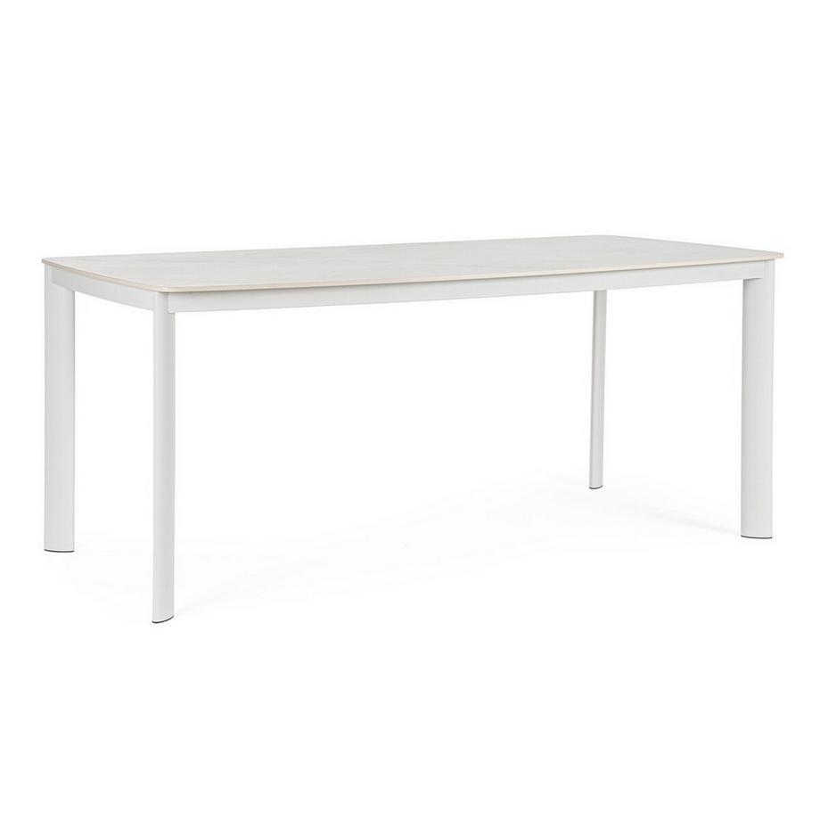 mutoni Table Alcora 180x90 blanc  