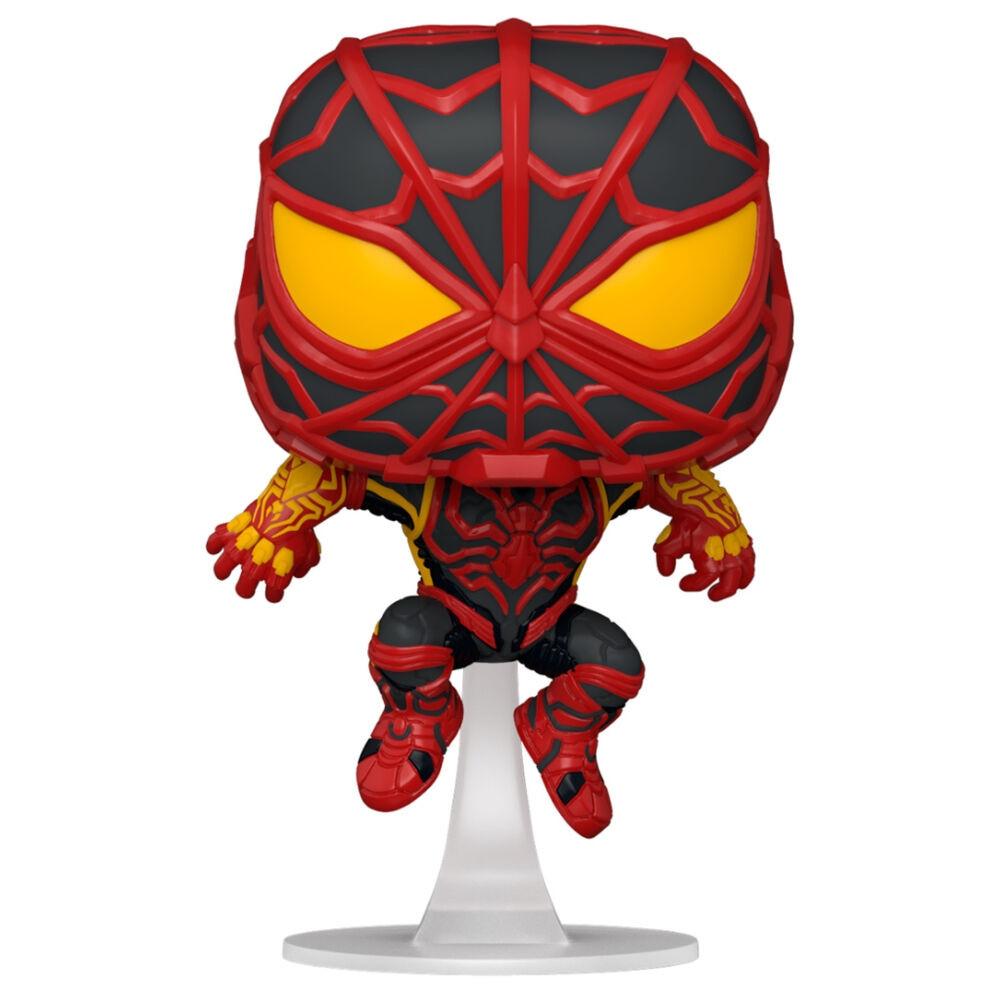 Funko  Figurine POP Marvel Spiderman Miles Morales S.T.R.I.K.E. Suit 