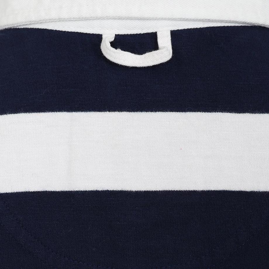 Lazy Jacks Haut de rugby rayé avec application numéro 10  