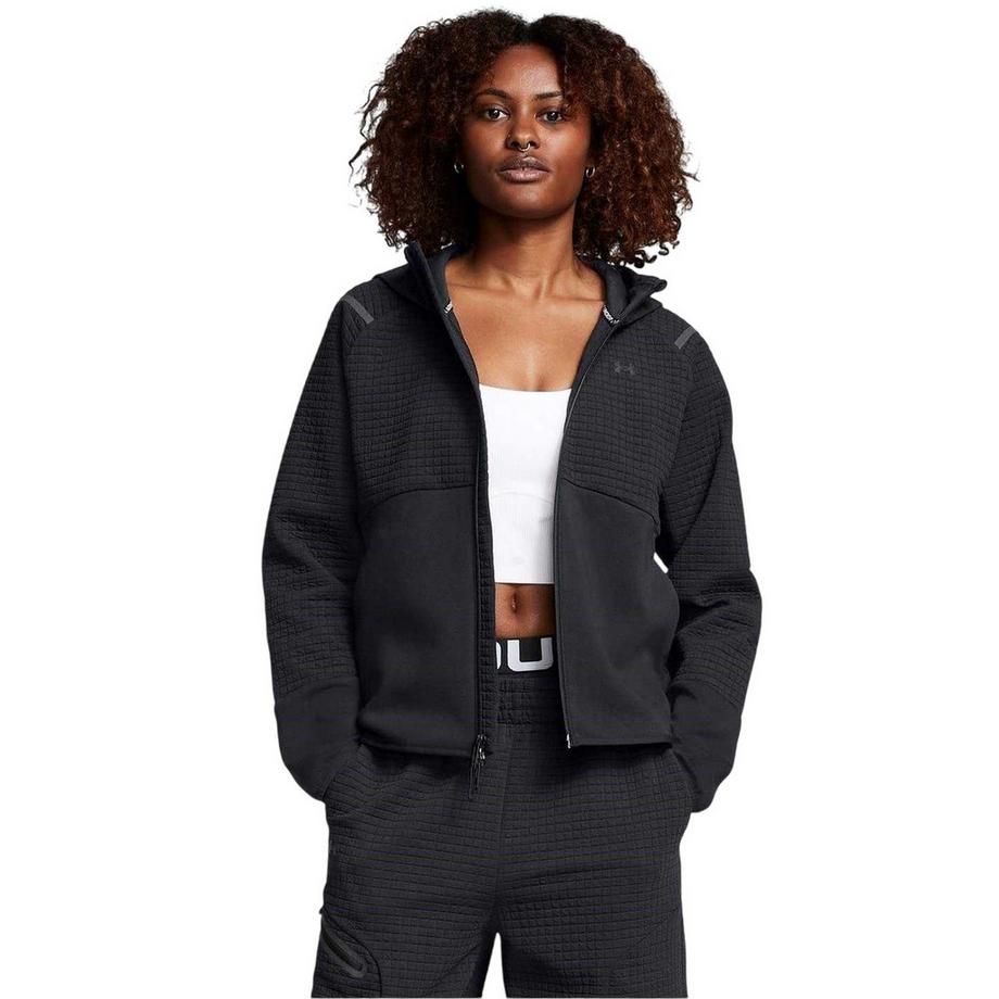 UNDER ARMOUR Hoodie Mit Durchgehendem Reißverschluss Und Quilted Design  