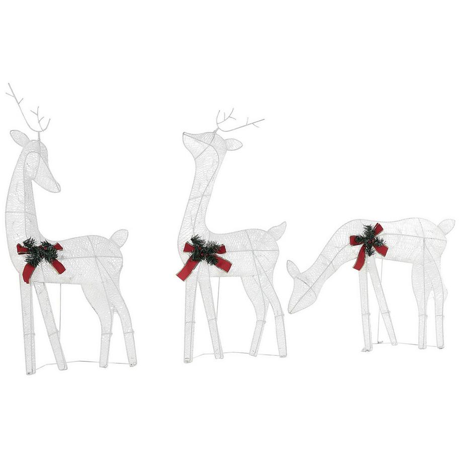 Beliani Décoration extérieure en Métal Traditionnel ANGELI  