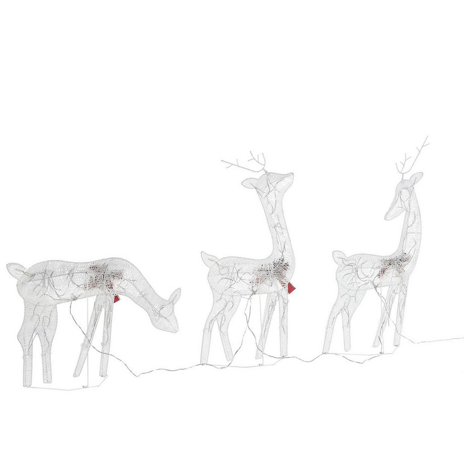 Beliani Décoration extérieure en Métal Traditionnel ANGELI  