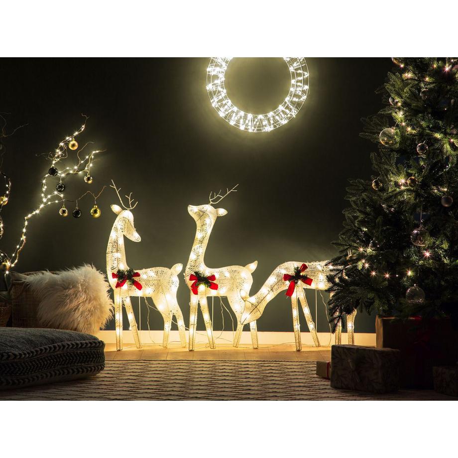 Beliani Décoration extérieure en Métal Traditionnel ANGELI  