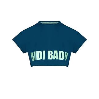 Bidi Badu  Abdominis Crop Move T-Shirt - petrol 