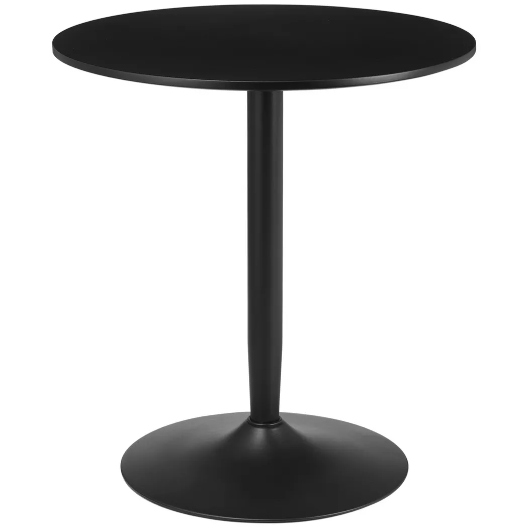 HOMCOM - Table à manger, One Size, Noir