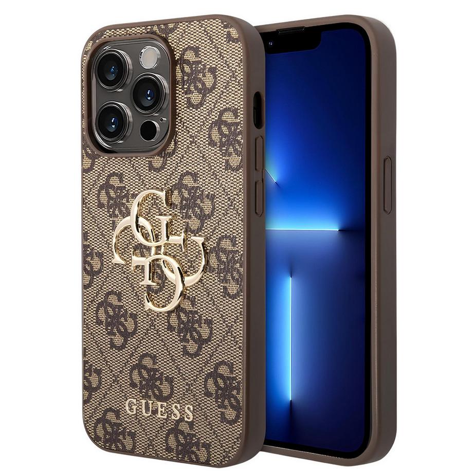 GUESS  Hülle Apple iPhone 15 Pro PU 4G Big 