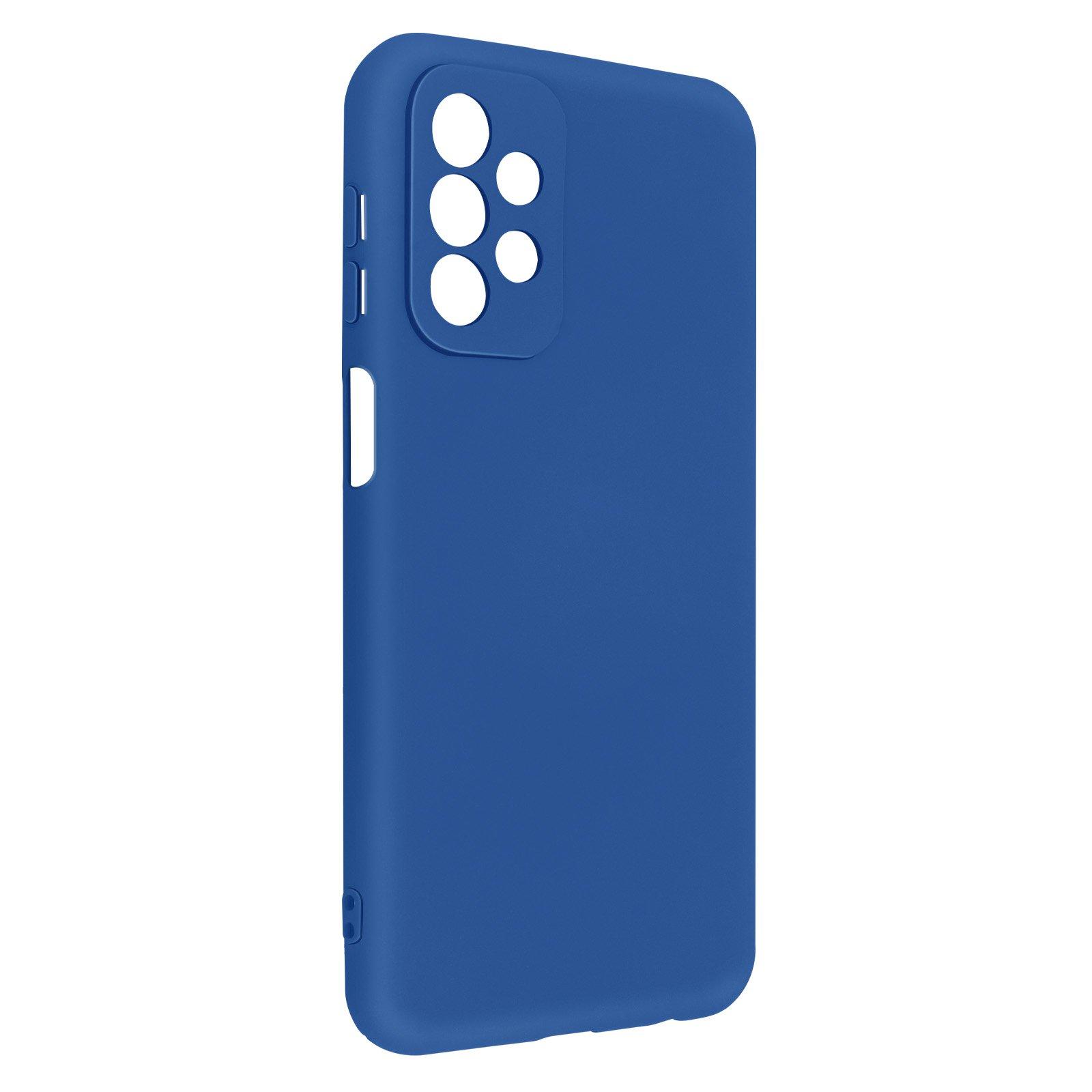 Avizar  Coque Samsung A23 5G Semi-rigide Bleu 