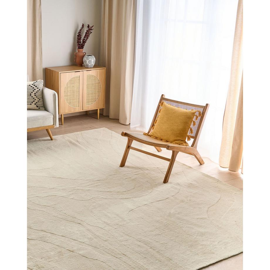 Beliani Teppich aus Wolle  SASNAK  