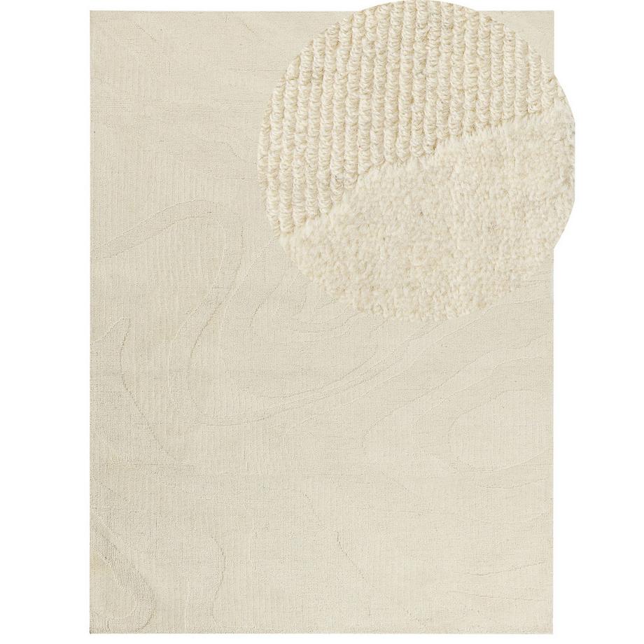 Beliani Teppich aus Wolle  SASNAK  