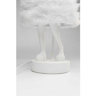 KARE Design Lampe de table Animal Rabbit Fur blanc argent 68  