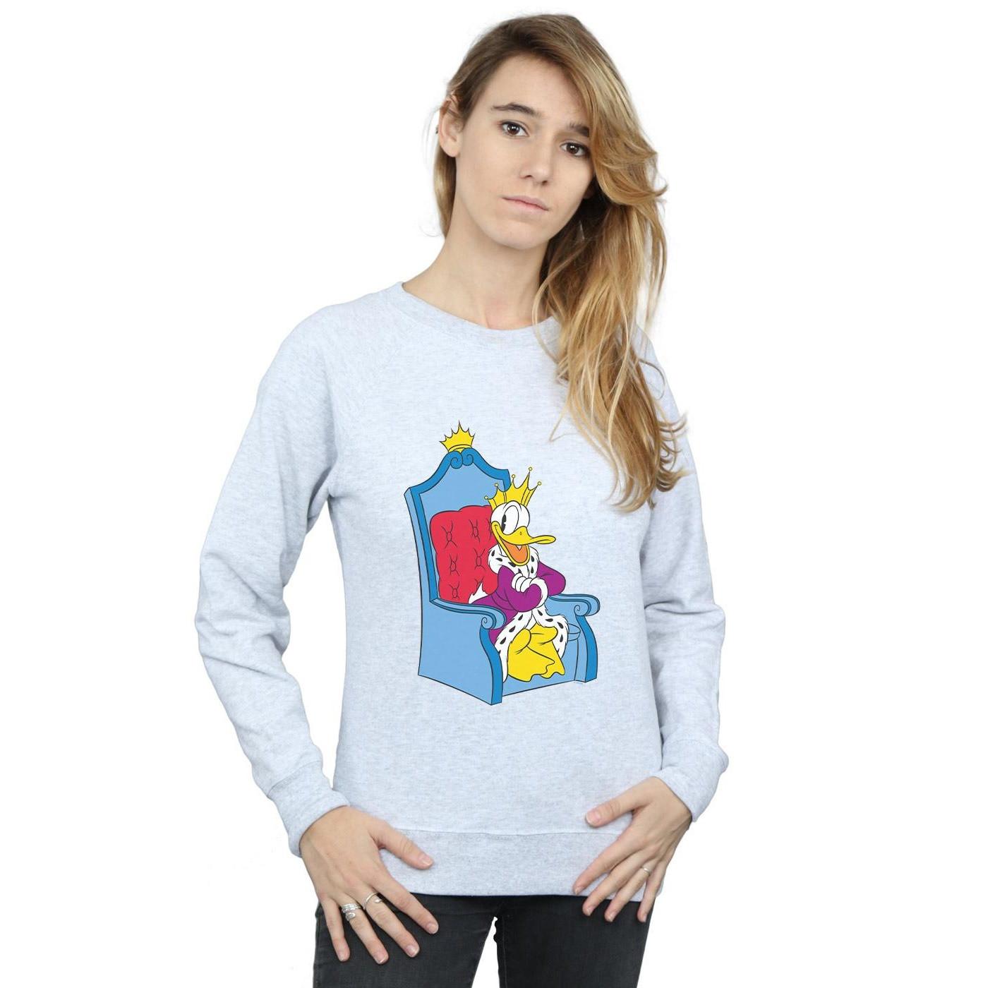 Disney Donald Duck King Donald Sweatshirt  