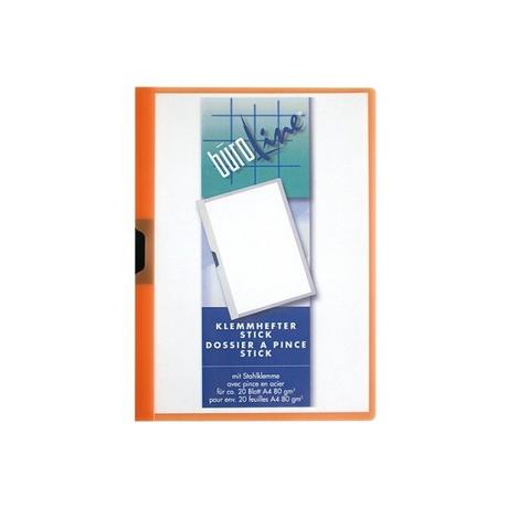 BÜROLINE BÜROLINE Klemmhefter A4 667293 rot  