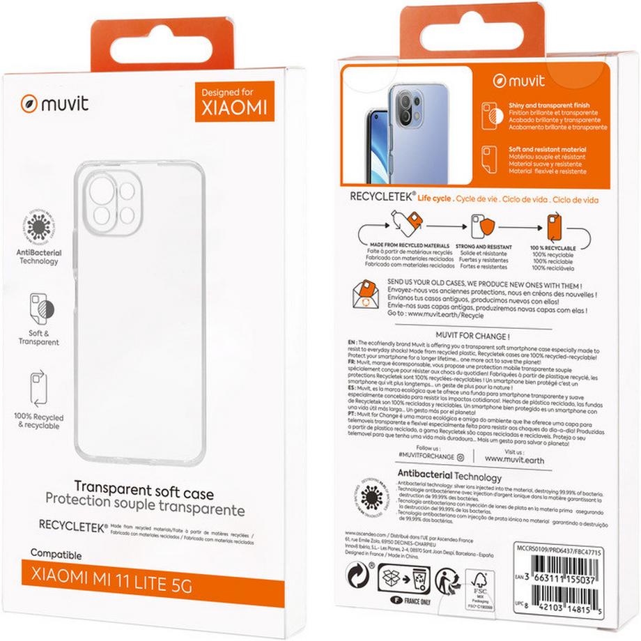 Muvit  Case11 Lite 5G NE/11 Lite 5G Recycletek 