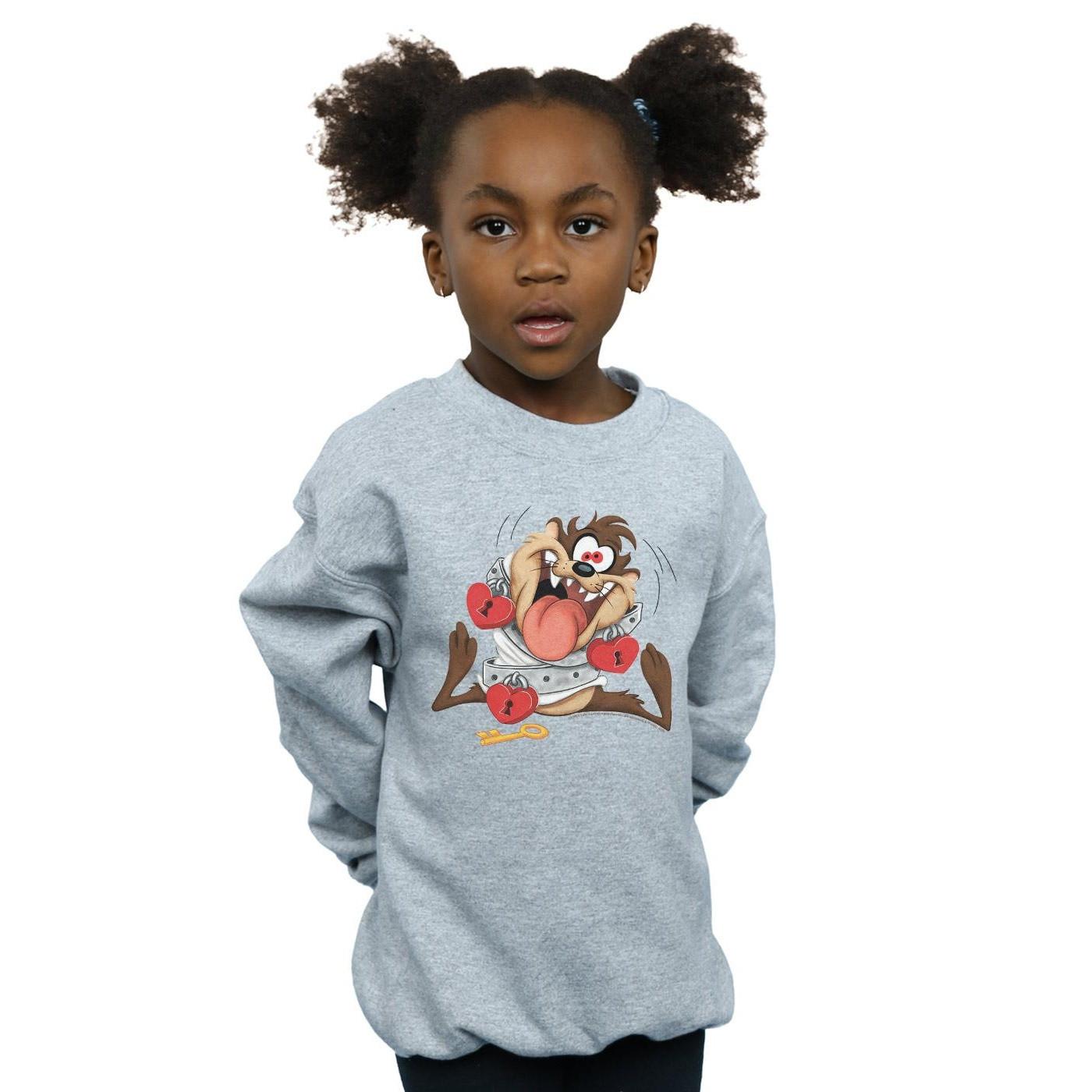 LOONEY TUNES  Taz Valentine´s Day Madly In Love Sweatshirt 