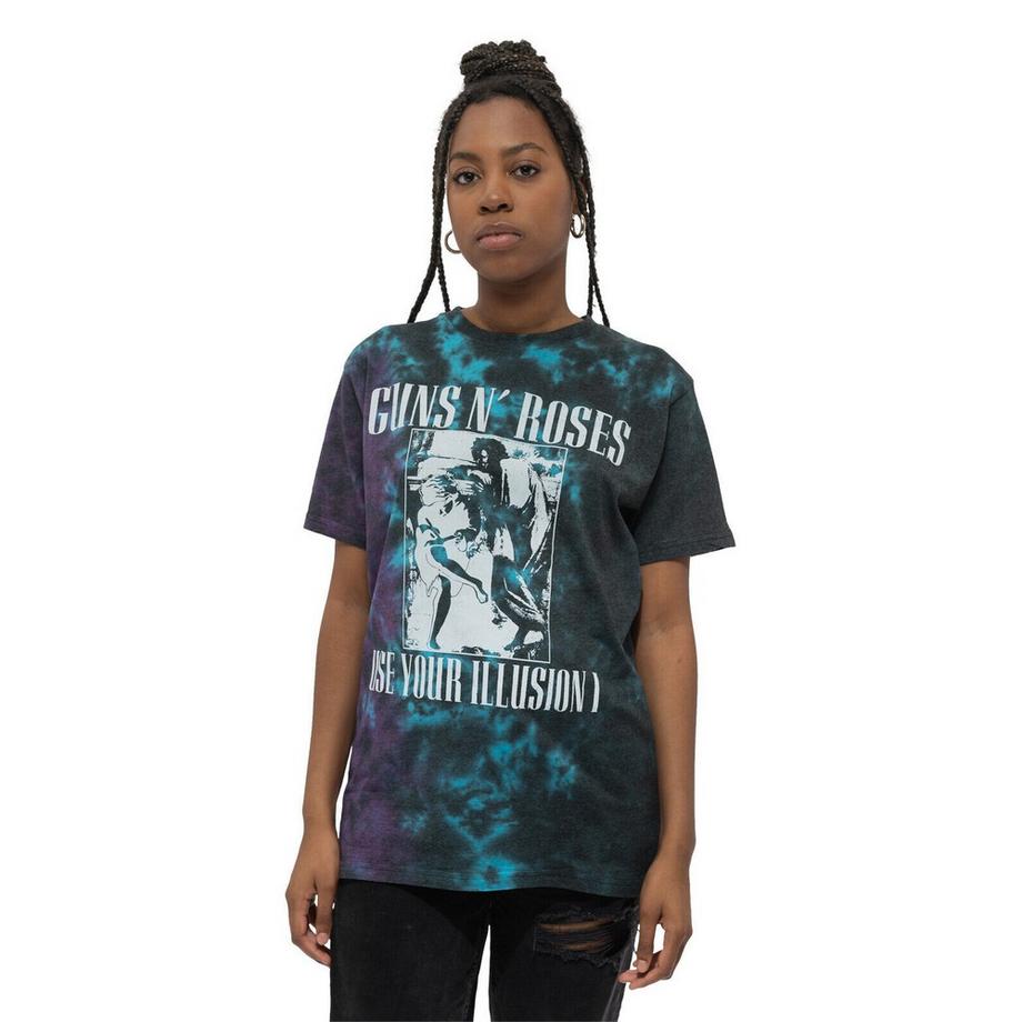 Guns N Roses Use Your Illusion T-Shirt Tie-Dye  