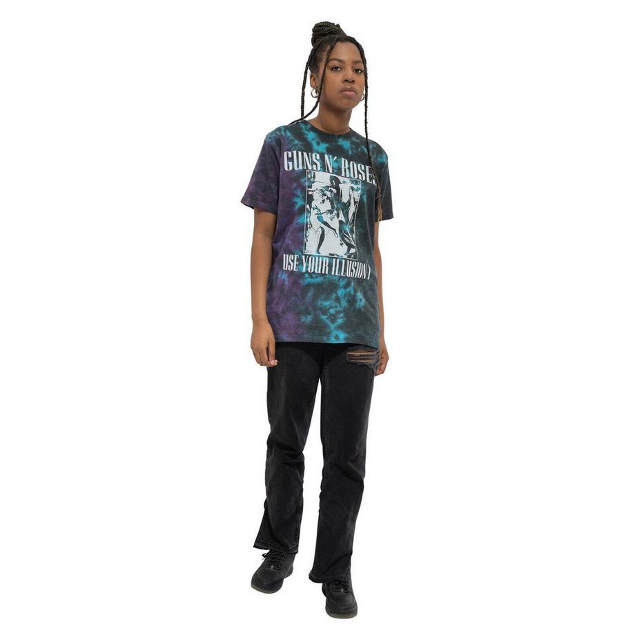 Guns N Roses Use Your Illusion T-Shirt Tie-Dye  